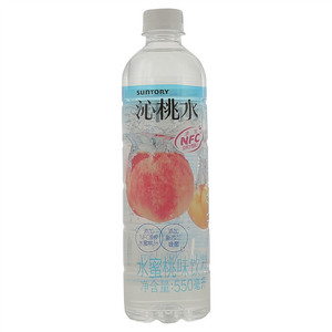 SUNTORY三得利沁桃水水蜜桃味饮料