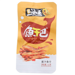 洞庭渔王酱汁味鱼干巴鱼仔