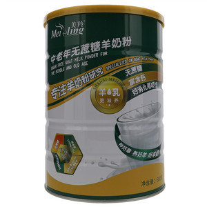 美羚中老年无蔗糖羊奶粉