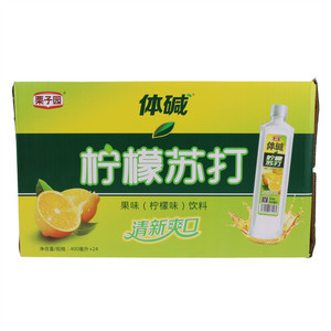 栗子园体碱柠檬味柠檬苏打果味饮料