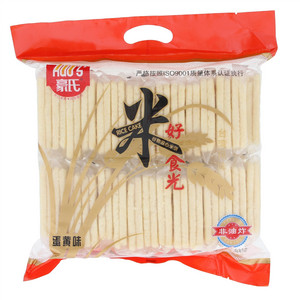 豪氏米好食光-谷物滋心米饼（ 蛋黄味）