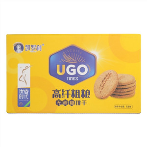 凯罗利高纤粗粮无蔗糖饼干