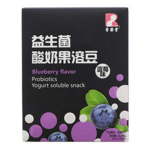 睿婴堂蓝莓味益生菌酸奶果溶豆