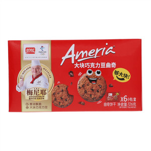 盼盼大块巧克力豆曲奇饼干