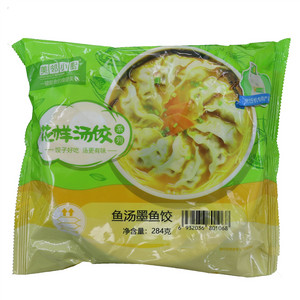 美邻小厨鱼汤墨鱼饺（花样汤饺系列）