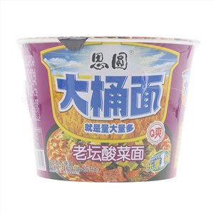 思圆大桶面老坛酸菜面
