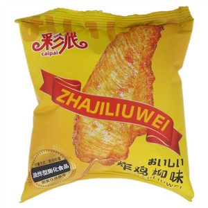 彩派炸鸡柳味油炸型膨化食品