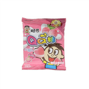 旺仔QQ糖酸奶水蜜桃味