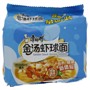 康师傅金汤虾球面