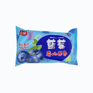 亿能蓝莓夹心面包