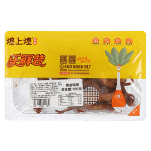 煌上煌匠鸭香卤鸭舌乐鲜装