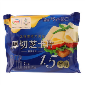 伊利特浓原味厚切芝士片