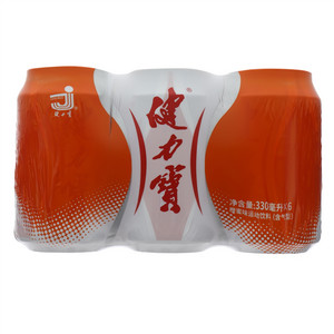 健力宝橙蜜味运动饮料（含气型）330毫升*6