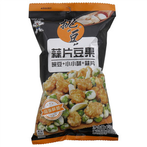 旺旺挑豆蒜片豆果