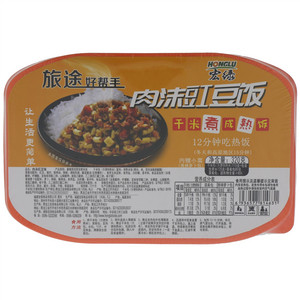 宏绿旅途好帮手肉沫豉豆饭