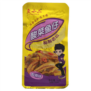 鱼小二酸爽味秘制老坛酸菜鱼仔