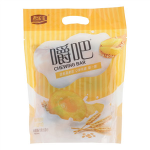 君乐宝嚼吧黄桃燕麦粒巴氏杀菌热处理风味酸牛奶