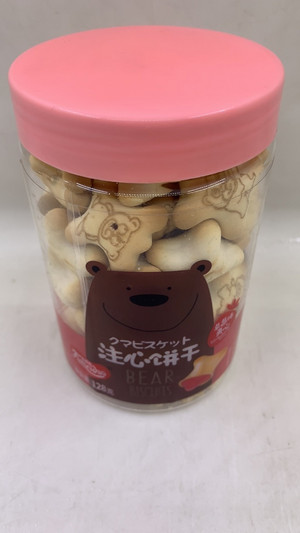 草莓味夹心熊仔饼干