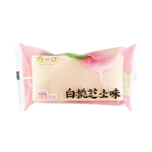 乃一口白桃芝士味蒸蛋糕卷