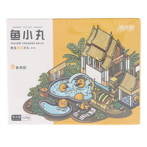 海大厨鱼小丸黄鱼香菜汤丸