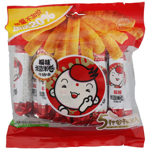 福娃牛奶味糙米卷
