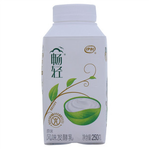 伊利畅轻原味风味发酵乳