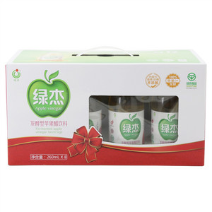 绿杰发酵型苹果醋饮料