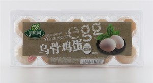 宇航村乌骨鸡蛋10枚480克