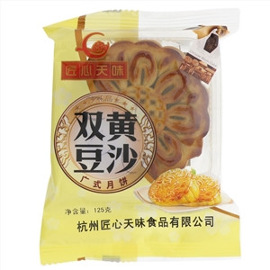 匠心天味双黄豆沙广式月饼