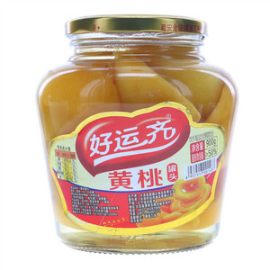 好运齐黄桃罐头