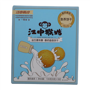 江中猴姑益生菌发酵酸奶曲奇饼干