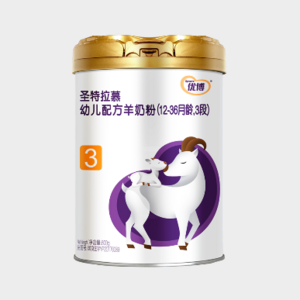 优博圣特拉慕幼儿配方羊奶粉（12-36月龄，3段）