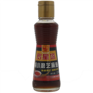 罗星塔纯小磨芝麻油150ml