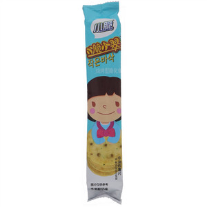 小脆小翠香葱酸奶味焙烤型膨化食品