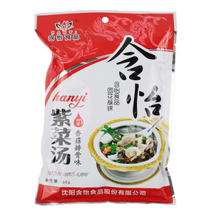 含怡香菇排骨味紫菜汤
