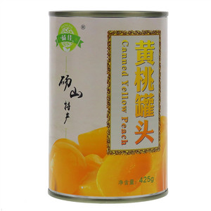 砀佳糖水型黄桃罐头