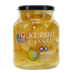 魁牌蜂蜜糖水海棠罐头