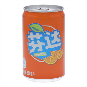 芬达橙味汽水