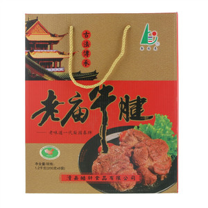 梨园春软包装老庙牛腱[肉制品(酱卤肉制品)]