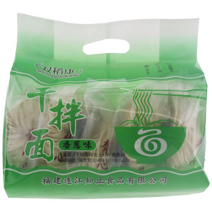 双稻康香葱味干拌面