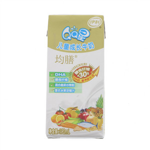 QQ星儿童成长牛奶——均膳