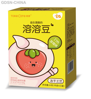 Take care培康益生菌酸奶溶溶豆草莓味20克