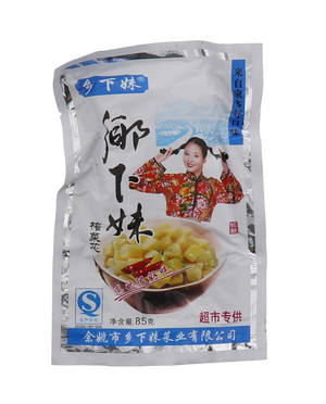 乡下妹榨菜芯85g