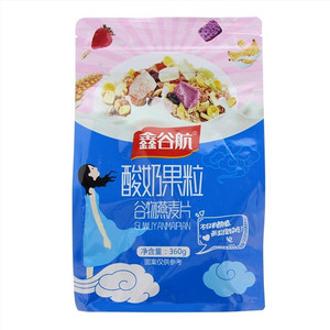 鑫谷航酸奶果粒谷物燕麦片