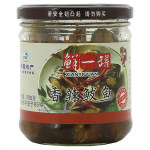 新海水产鲜一罐香辣鲅鱼