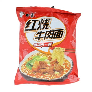 白象精炖红烧牛肉面