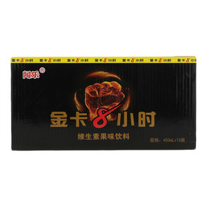 闻乐金卡8小时维生素果味饮料