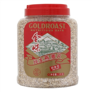 金味纯生燕麦片即食型1kg