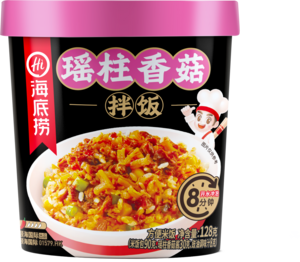 海底捞瑶柱香菇干拌饭