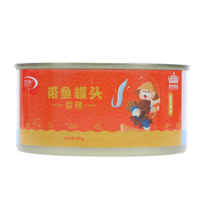 四而香辣带鱼罐头